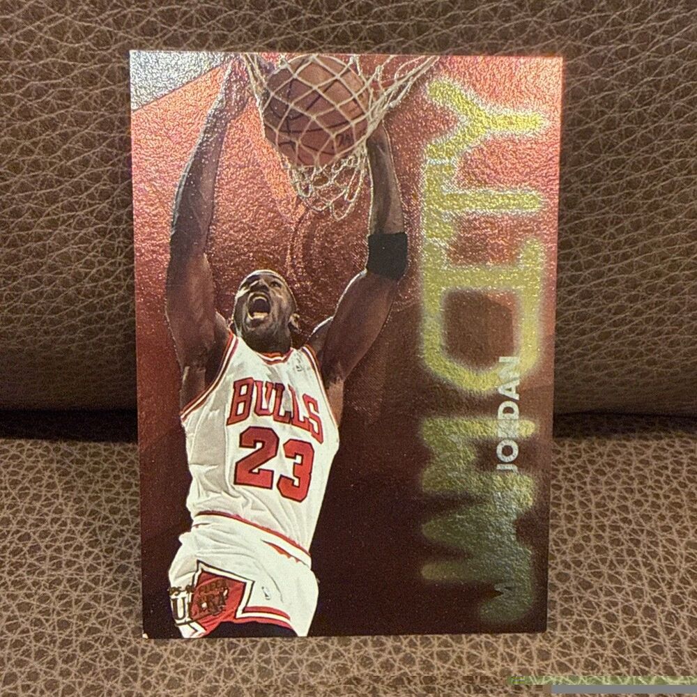 1995-96 Fleer Ultra Jam City Michael Jordan #3 Chicago Bulls